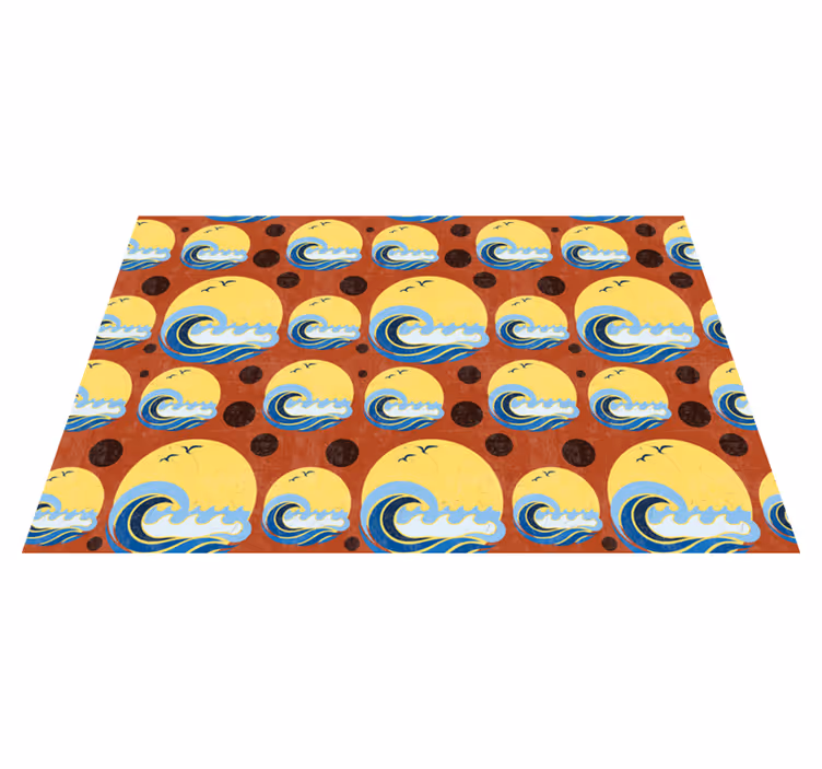 Tapis vinyle autres tapis imagerie balnéaire - TenStickers
