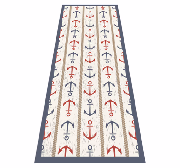 tapis vinyle retro Thème nautique - TenStickers