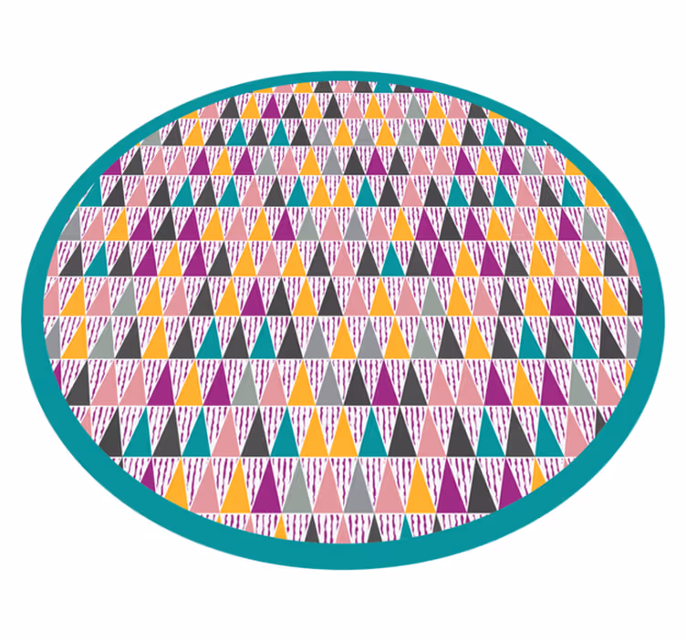 tapis vinyle salon Couleurs intenses scandinaves - TenStickers