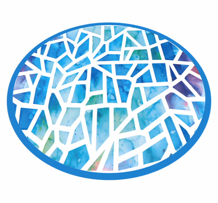 tapis vinyle Conception de mosaïque - TenStickers