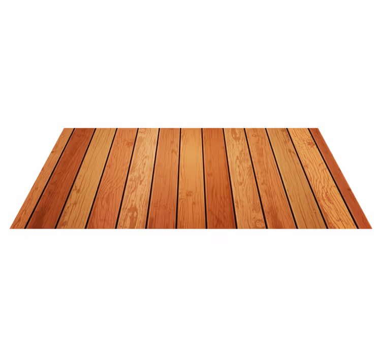 Tapis vinyle imitation bois planches - TenStickers