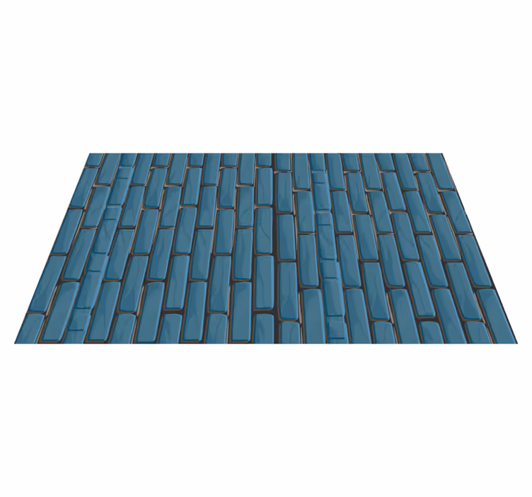 Tapis vinyle mosaique Rectangulaire - TenStickers