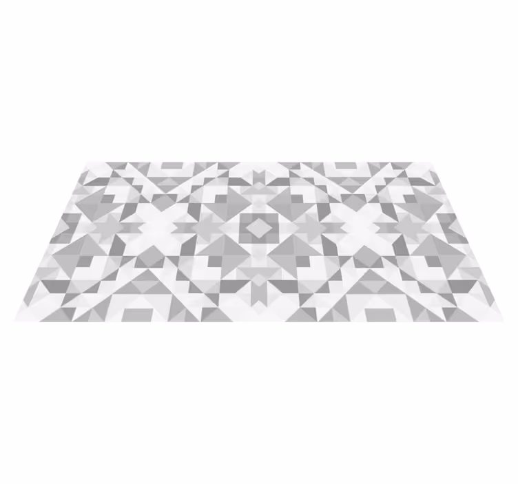 tapis vinyle Verre brossé mosaïque - TenStickers