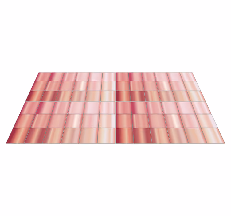 tapis vinyle Tuile de mosaïque en acier - TenStickers