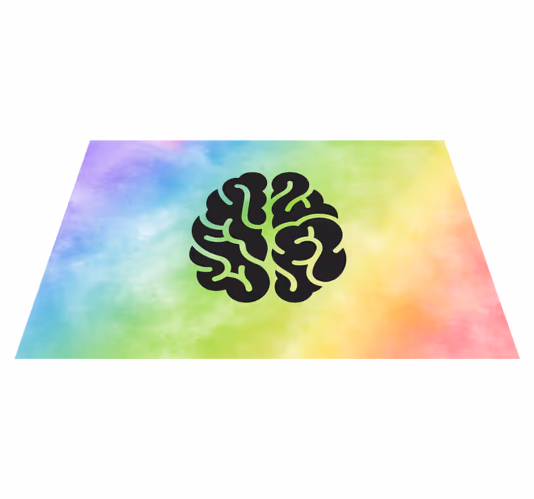 Tapis vinyle autres tapis arc-en-ciel éducatif - TenStickers