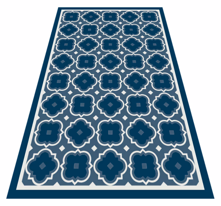 Tapis vinyle cuisine carrelage décoratif - TenStickers