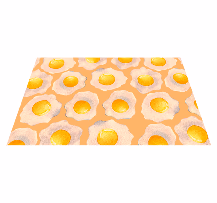 Tapis vinyle cuisine le côté ensoleillé vers le haut - TenStickers