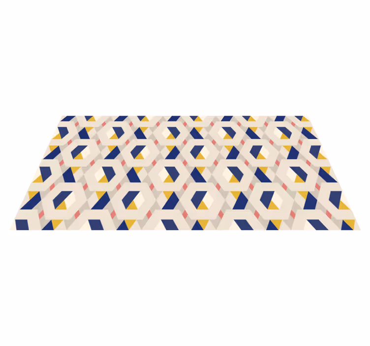 Tapis vinyle retro Vintage 3d - TenStickers