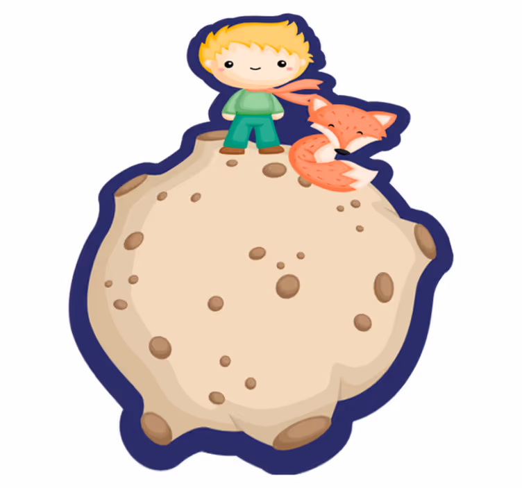 Tapis vinyle pour enfants explorateur de l'espace - TenStickers