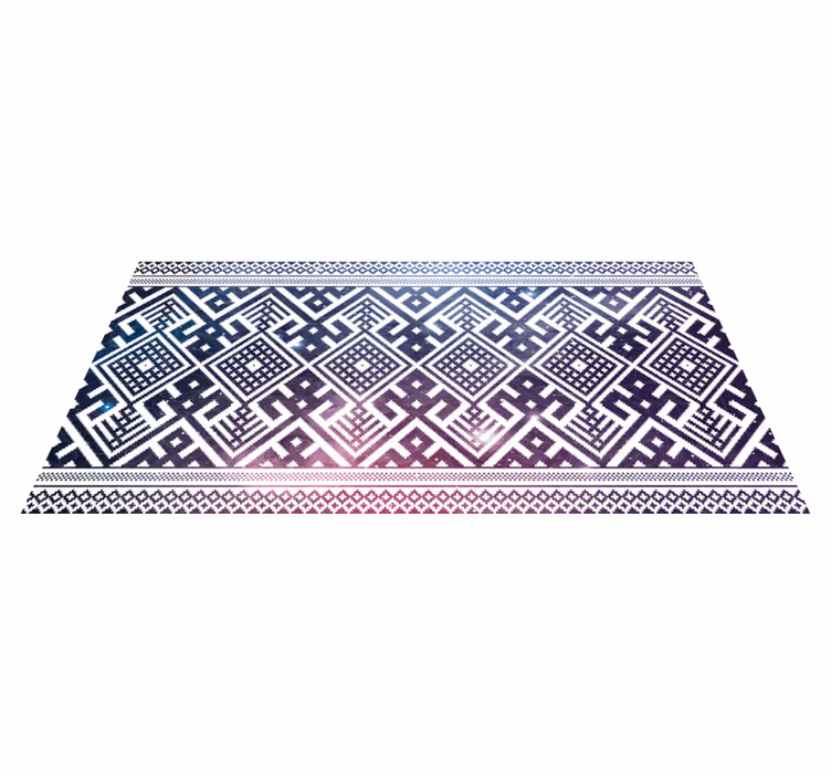 tapis vinyle chambre Galaxie - TenStickers