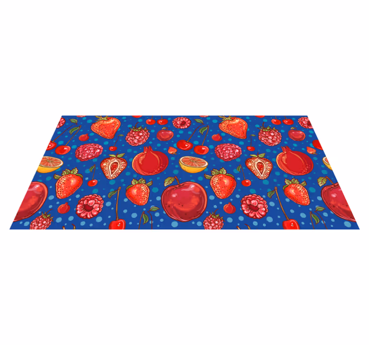 tapis vinyle cuisine Baies et autres fruits - TenStickers
