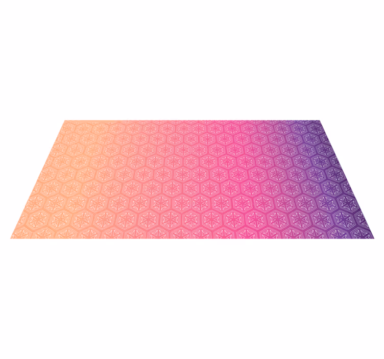 Tapis vinyle carreaux Carreaux d'ombre rose - TenStickers