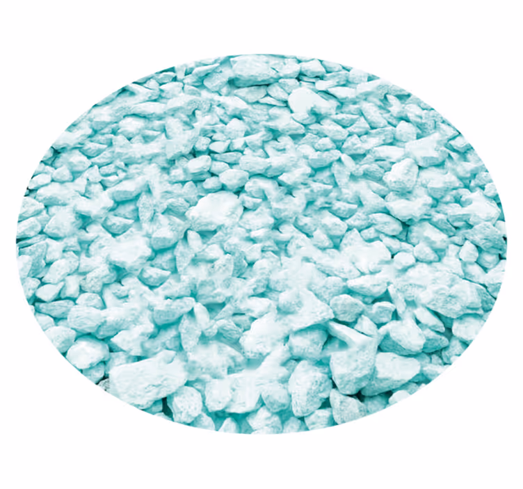 Tapis vinyle pierre conception de nuances de menthe - TenStickers