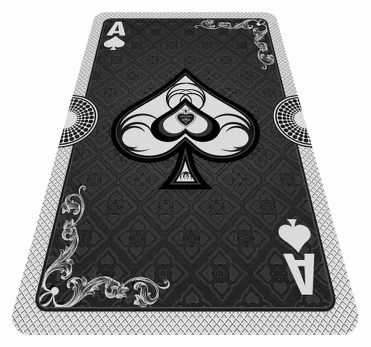 Tapis vinyle jeux as de cartes à jouer - TenStickers