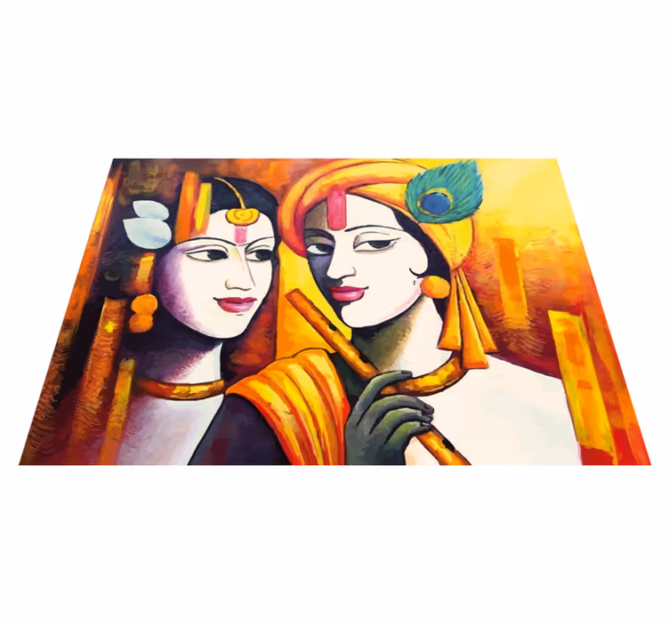 Tapis vinyle moderne Humains de l'art moderne - TenStickers