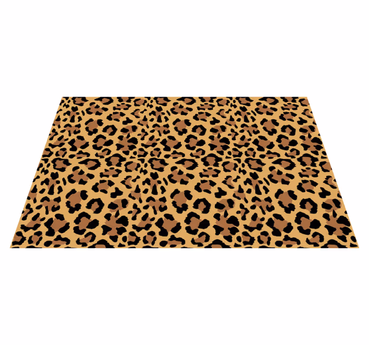 tapis vinyle salon Grand tigre - TenStickers