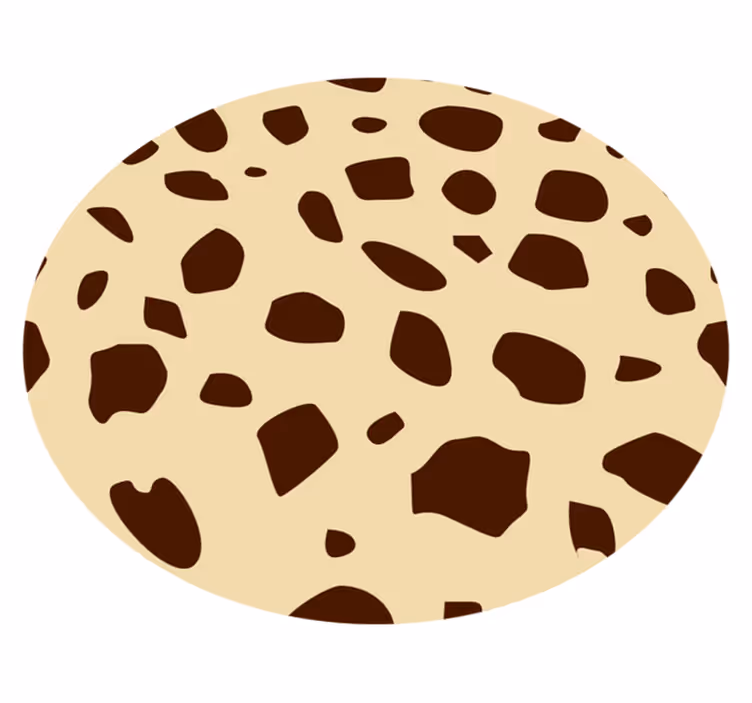 Tapis vinyle animal chaleur tachetée - TenStickers