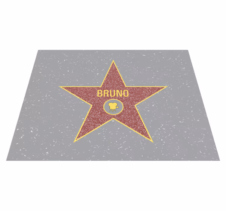 Tapis vinyle avec nom Couleurs pantone avec nom - TenStickers