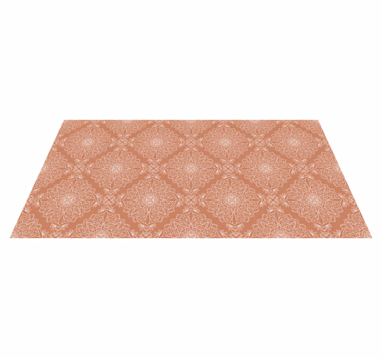 Tapis vinyle carreaux Effet carreaux de terre cuite - TenStickers