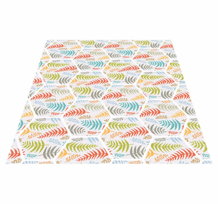 tapis vinyle cuisine Carreaux de plantes de cuisine - TenStickers