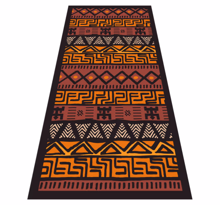 Tapis vinyle cuisine ethnique Style africain - TenStickers