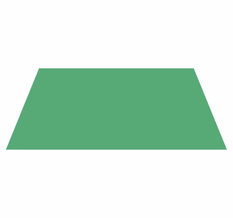 Tapis vinyle moderne Vert - TenStickers