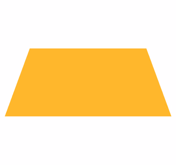 Tapis vinyle moderne jaune - TenStickers