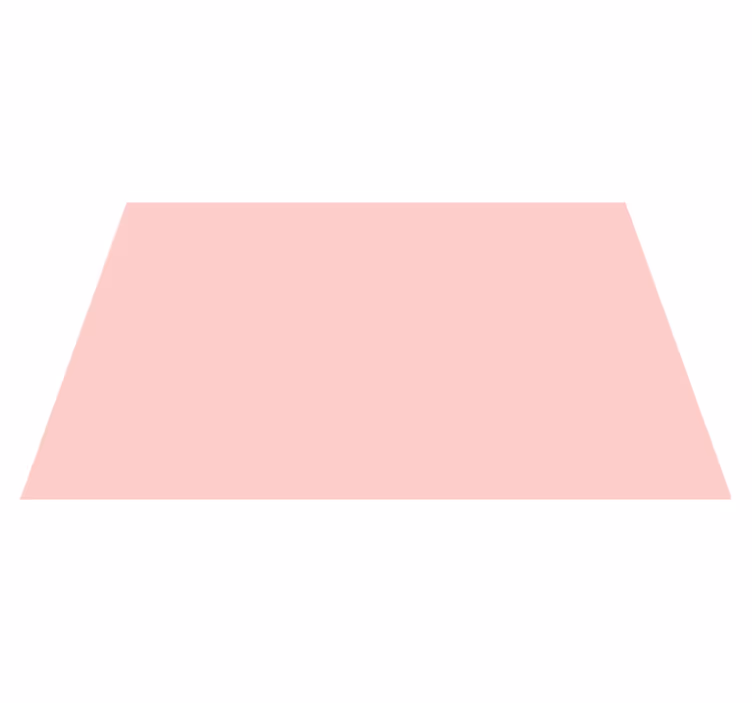Tapis vinyle moderne Rose - TenStickers