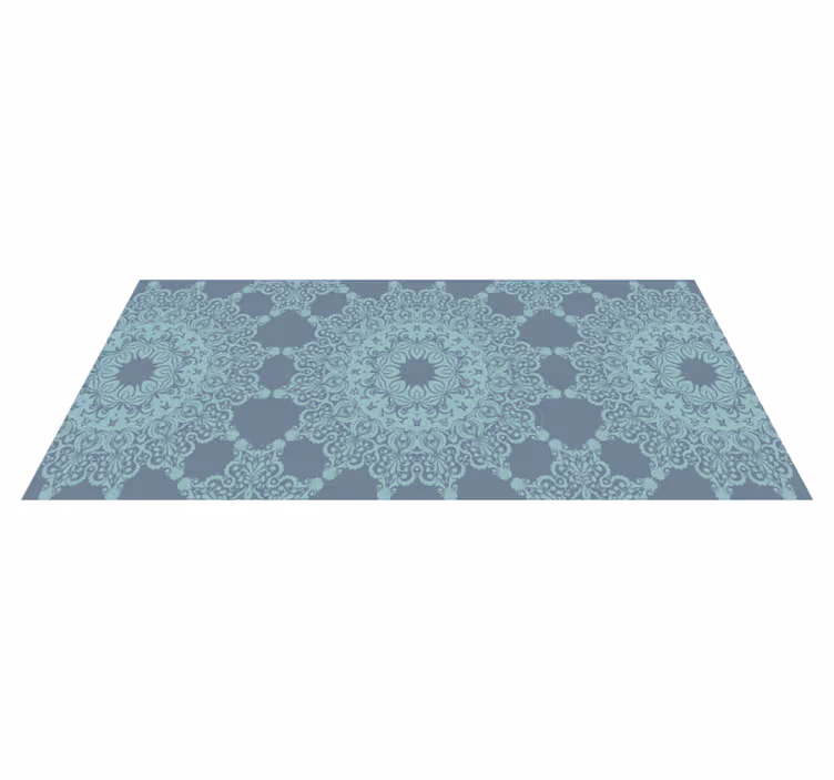 Tapis vinyle carreaux Tuiles subtiles de style marocain - TenStickers
