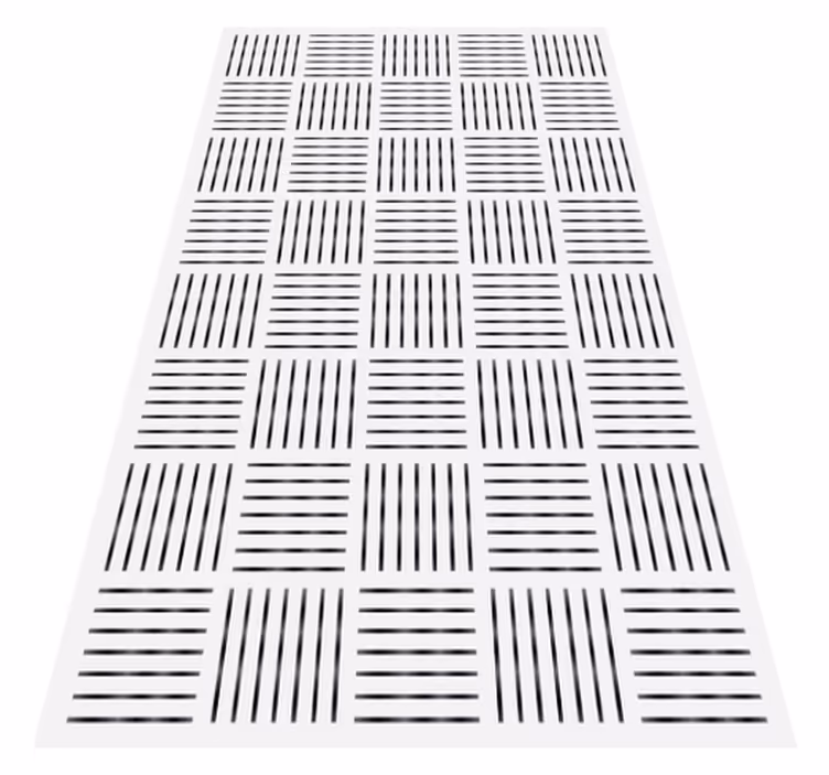 tapis vinyle cuisine Lignes nordiques de cuisine - TenStickers