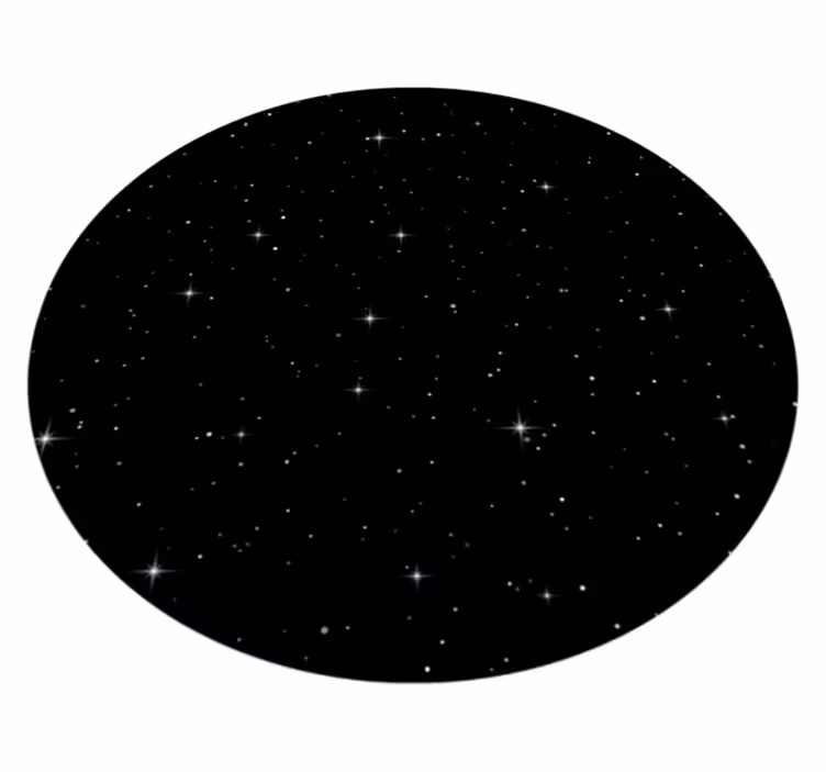 Tapis vinyle étoile vision nocturne étoilée - TenStickers