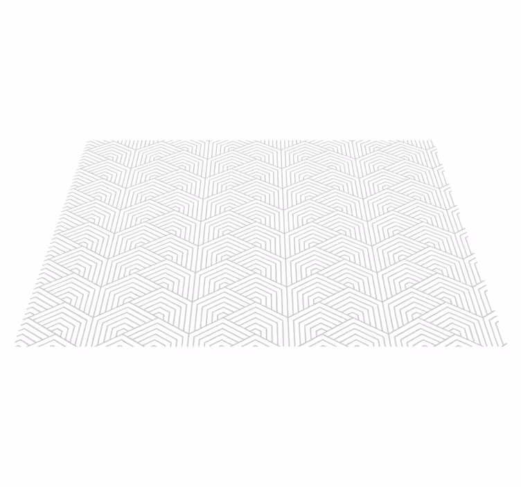 tapis vinyle salon Différentes lignes abstraites - TenStickers