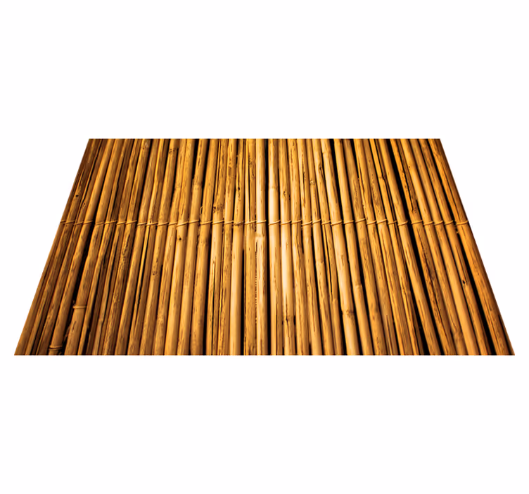 tapis vinyle chambre Bambou belle texture - TenStickers