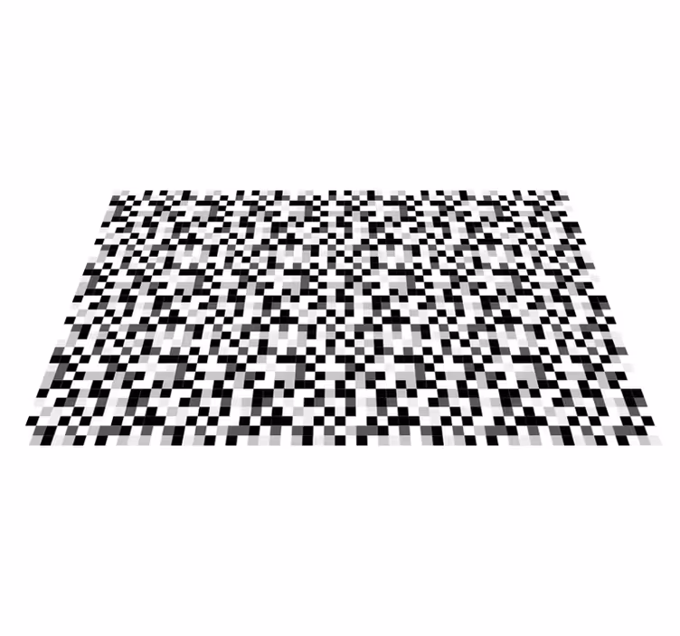 Tapis vinyle ado motif pixelisé - TenStickers