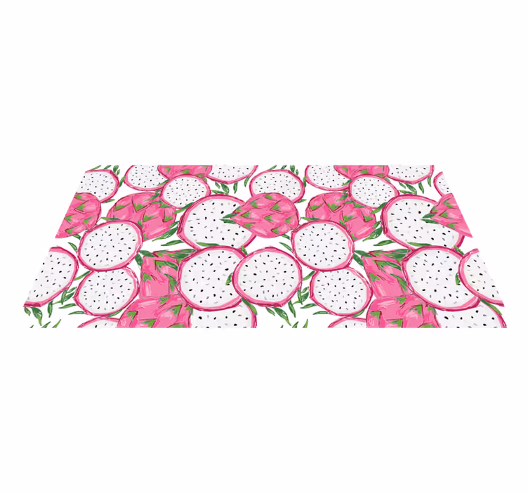 Tapis vinyle cuisine concept de fruits tropicaux - TenStickers