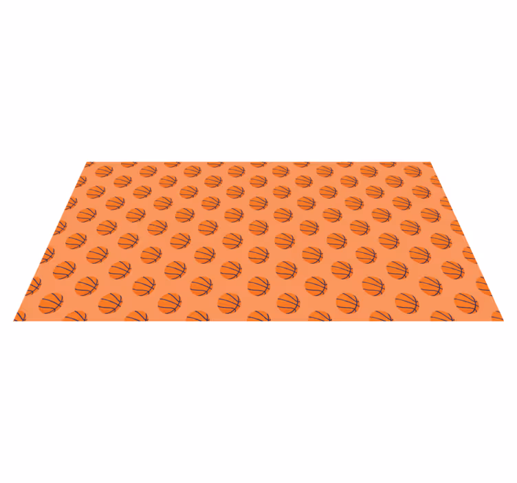 Tapis vinyle jeux concept de basket-ball - TenStickers