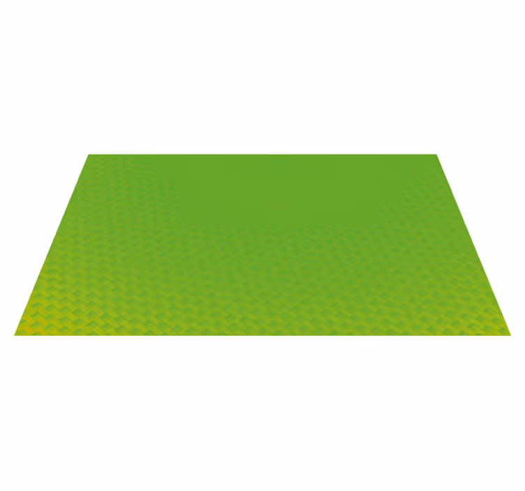 Tapis vinyle motif Carbone vert - TenStickers