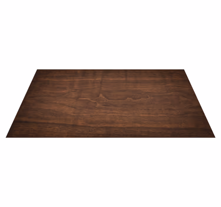 Tapis vinyle motif Bois d'acajou foncé - TenStickers