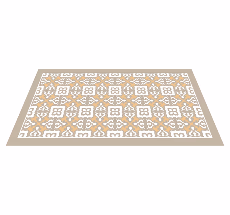 Tapis mosaique vinyle accents élégants et stylés - TenStickers