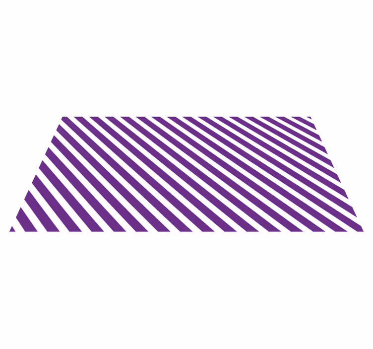 Tapis vinyle rayures chemin rayé violet - TenStickers