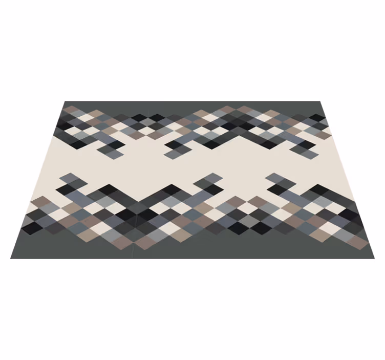 Tapis vinyle rectangulaire vinylee de nuance de couleur - TenStickers