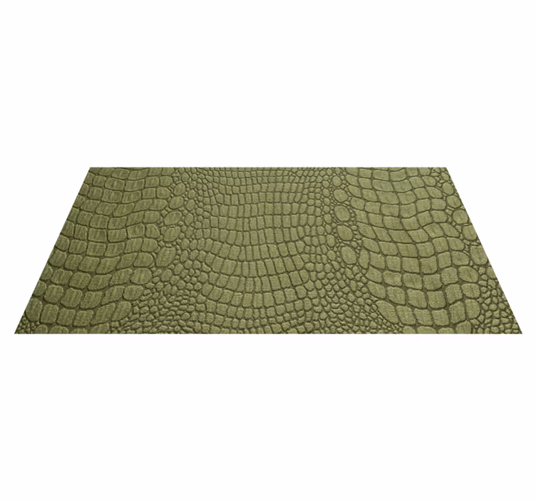 Tapis vinyle animal peau de serpent - TenStickers
