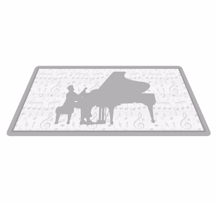Tapis vinyle événements scène de performance musicale - TenStickers