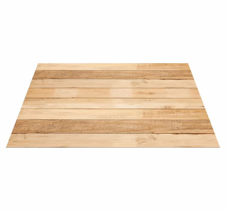 Tapis vinyle salon imitation bois couleur claire - TenStickers
