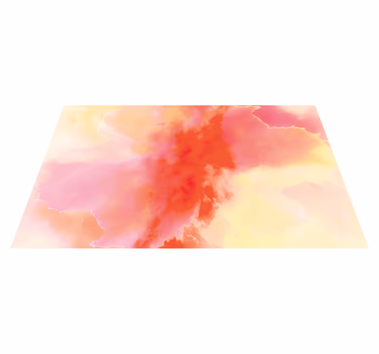 Tapis vinyle autres tapis teintes abstraites vibrantes - TenStickers