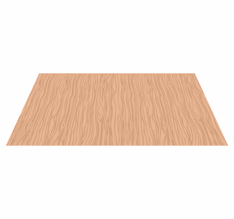 Tapis vinyle effet plancher bois clair - TenStickers