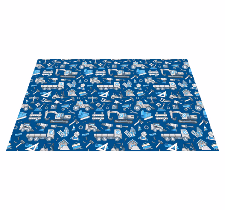 Tapis vinyle autres tapis outils de construction imprimés - TenStickers