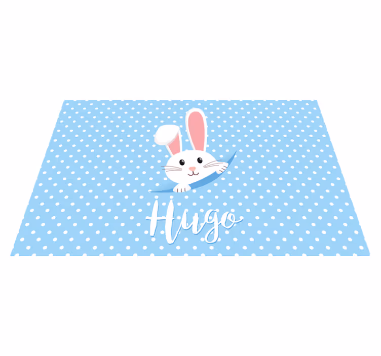 Tapis vinyle autres tapis lapin et taupes - TenStickers