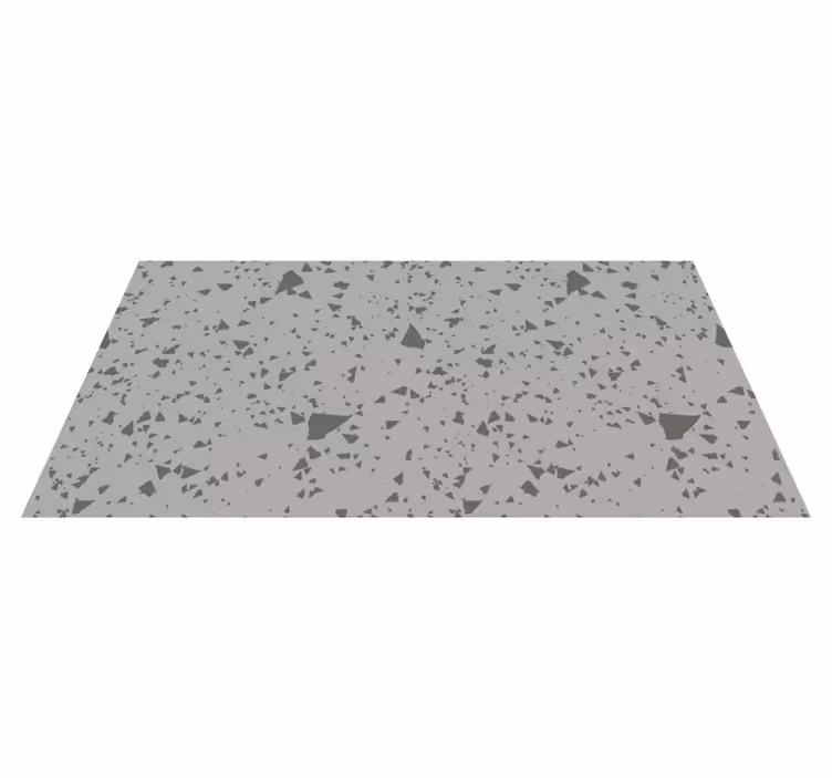 Tapis vinyle motif vinylee de terrazzo aux couleurs chaudes - TenStickers