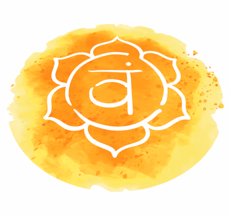Tapis vinyle mandala symbole du chakra radieux - TenStickers